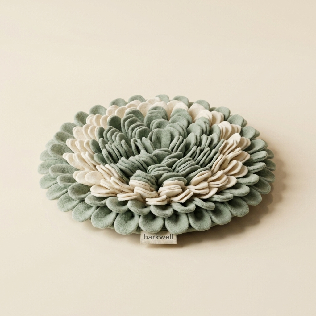 Barkwell snuffle mat for foraging enrichment