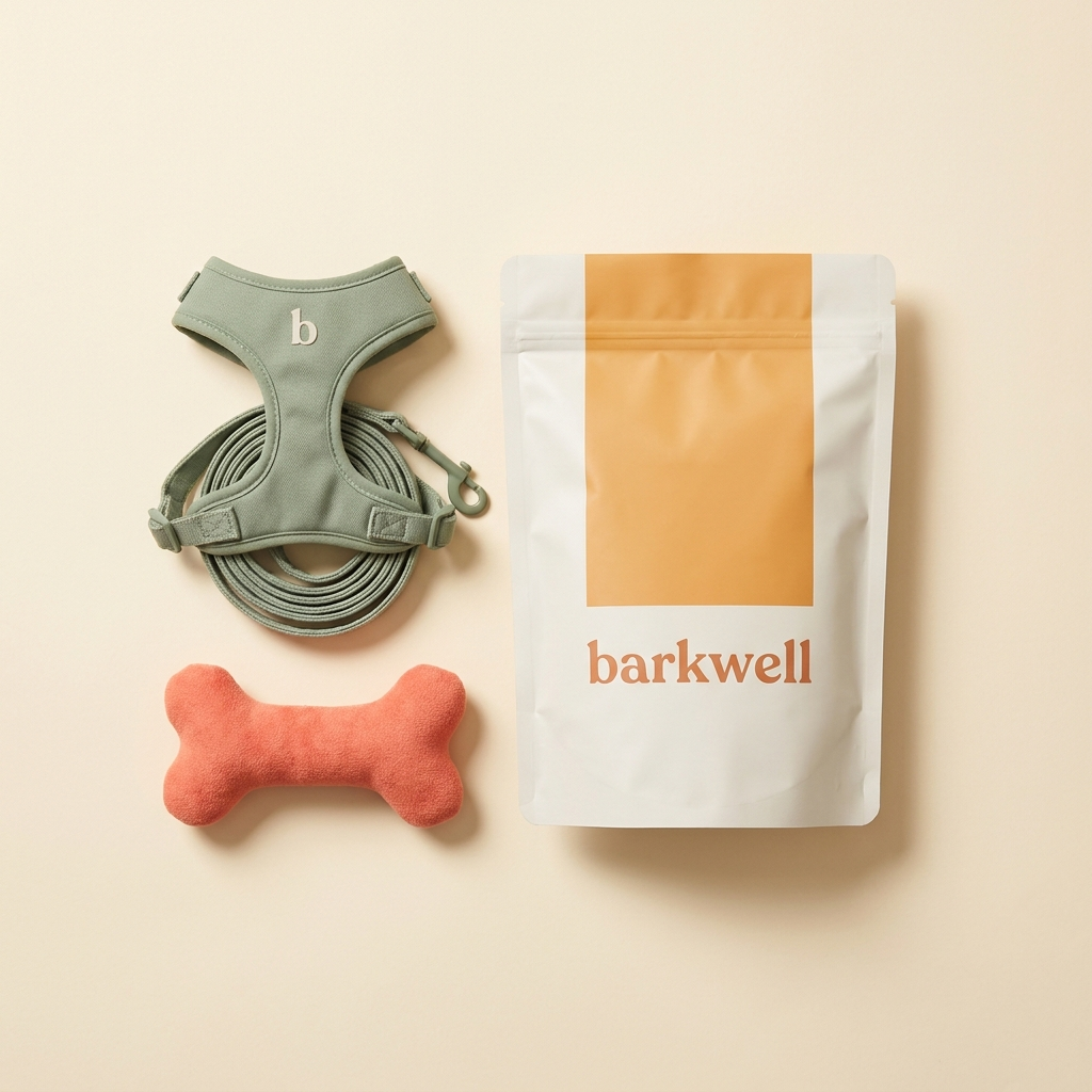 Barkwell Adventure Kit with Joint Chews, walk set and toy set