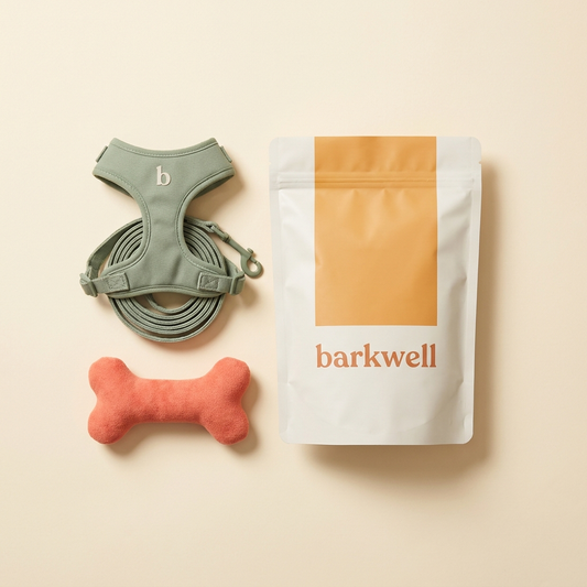 Barkwell Adventure Kit with Joint Chews, walk set and toy set