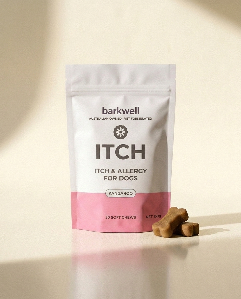 Barkwell Itch and Allergy kangaroo pouch
