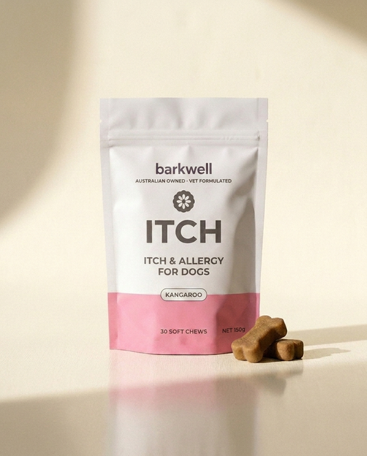 Barkwell Itch and Allergy kangaroo pouch