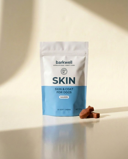 Barkwell Skin and Coat pouch, Australian owned honestly dosed