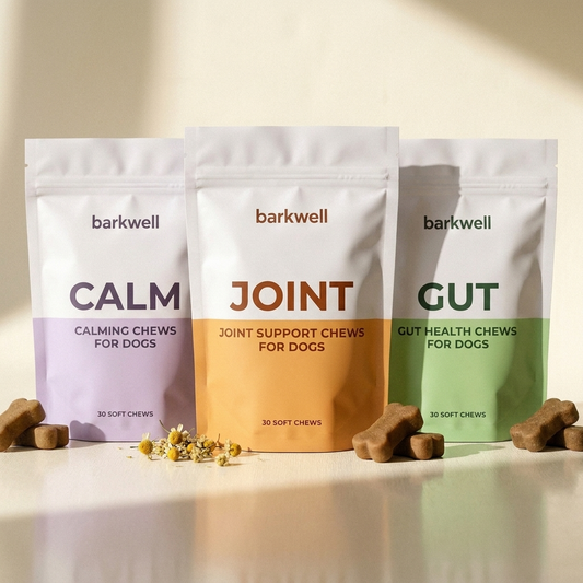 Barkwell Full Pack with Calm, Joint and Gut pouches