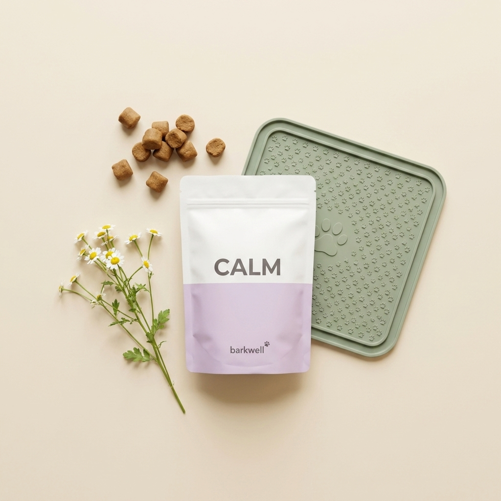 Barkwell Calm Starter Kit with Calm Chews and lick mat